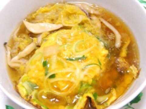 一人分☆余り物のお野菜で和風天津飯